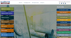 Desktop Screenshot of karvymfs.com